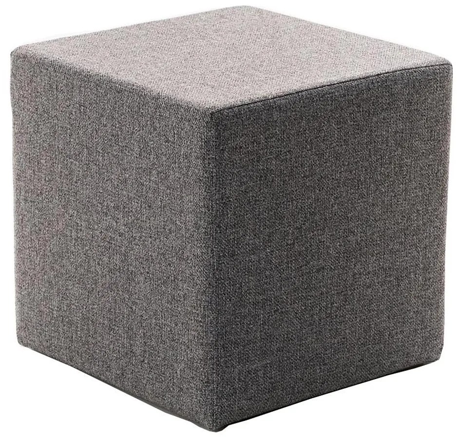 Pouf CUBI 40x40 cm antracite