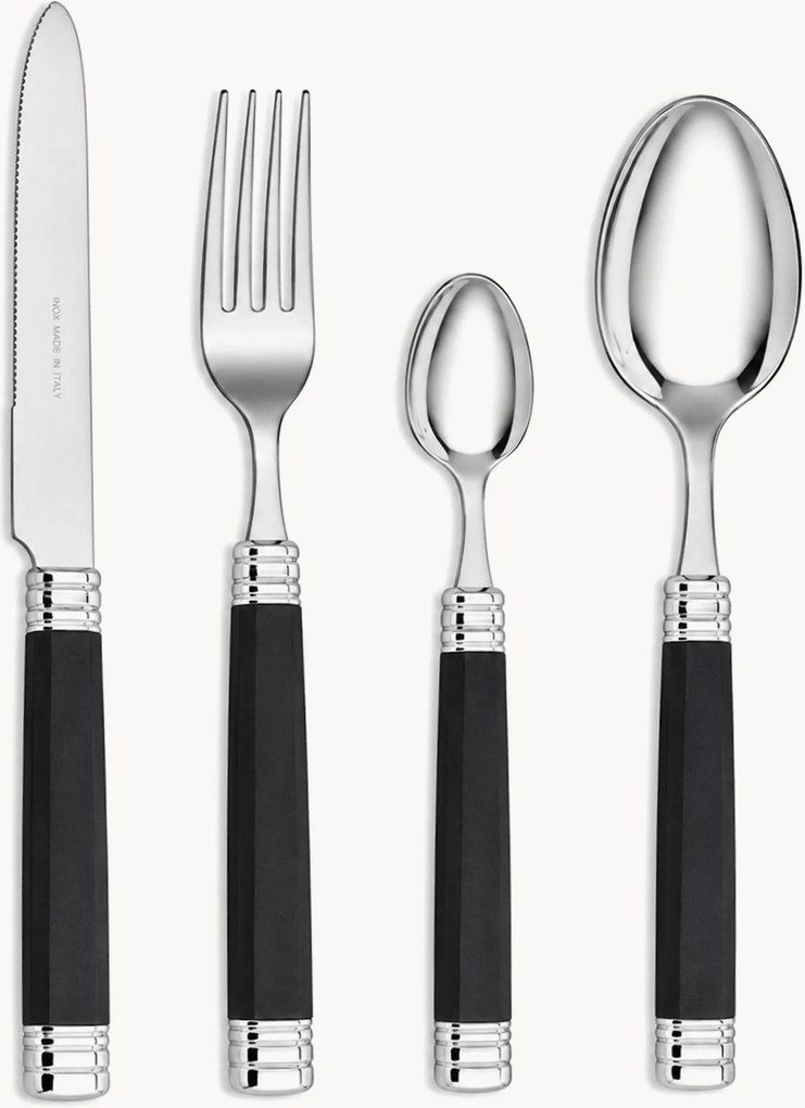Set di 24 posate Peter, 6 persone
