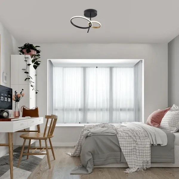 Rabalux 71296 - Lampadario a sospensione con supporto rigido LED EMILION LED/24W/230V