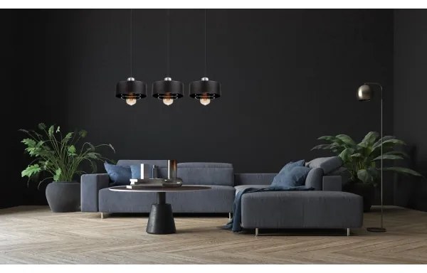 Lampadario a sospensione con filo VEST 3xE27/60W/230V