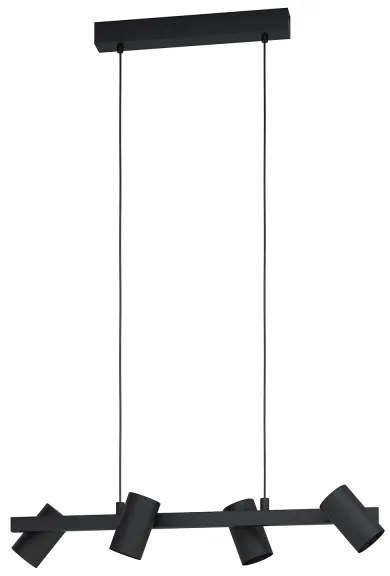 Eglo 99463 - Lampadario a sospensione con filo GATUELA 4xE14/25W/230V