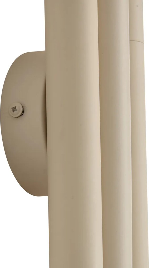 Applique retrò beige 3 luci - Pipes