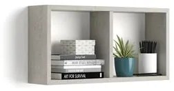 Cubo da parete First, Grigio Cemento