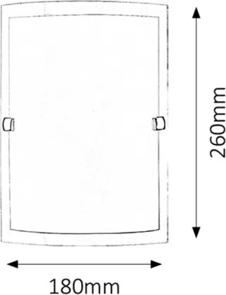 Rabalux 3687 - Applique NEDDA 1xE27/60W/230V