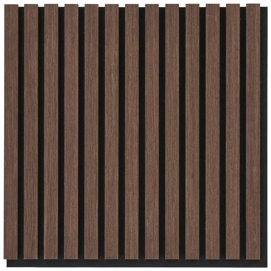 Set di pannelli acustici 2 pz 52x52 cm Walnut – House Nordic