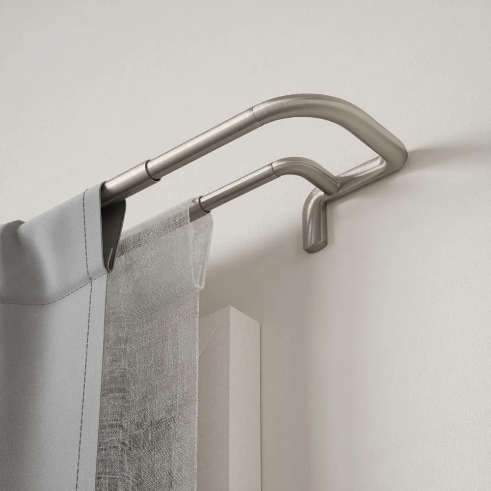 Mantovana doppia estensibile in acciaio inox 224 - 366 cm Twilight - Umbra