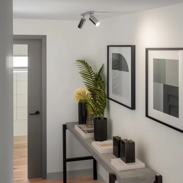 Brilagi - Luce Spot da bagno SELE 2xGU10/30W/230V IP44 cromo lucido