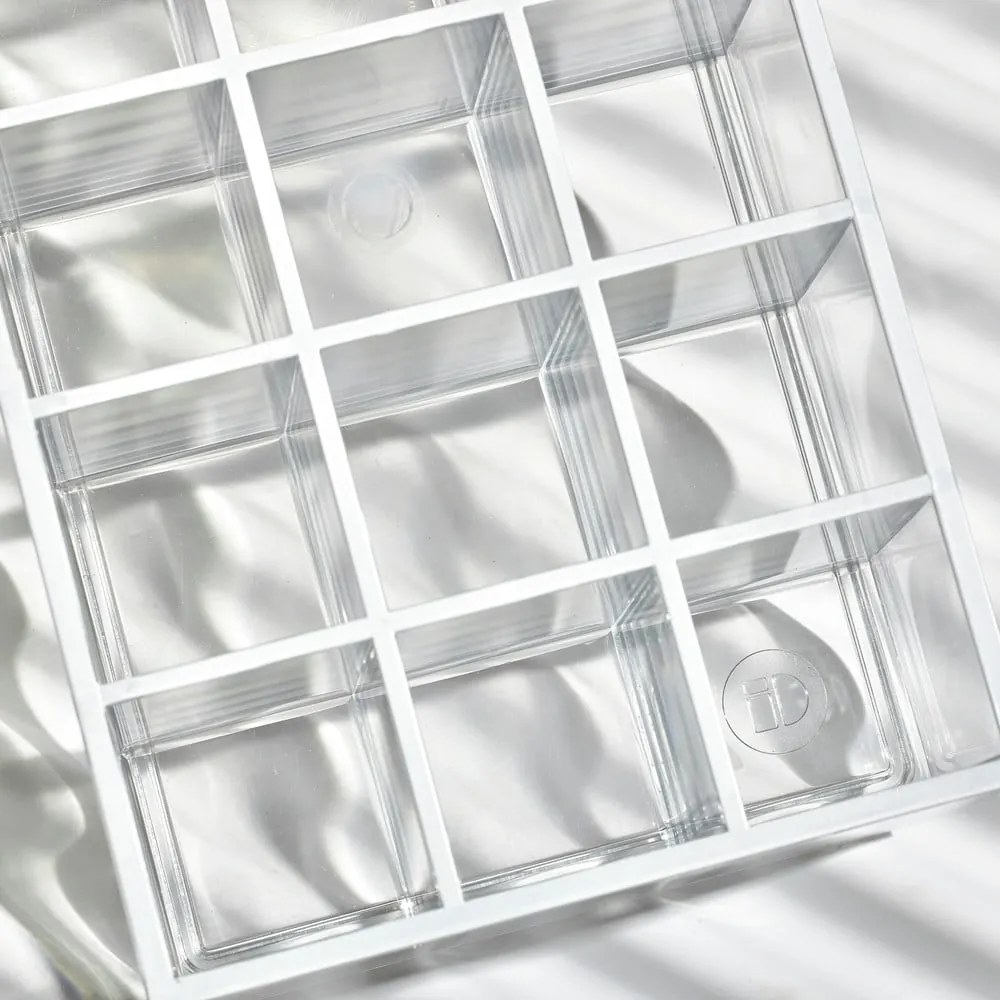 Organizzatore per cosmetici da bagno in plastica riciclata Lip Station - iDesign