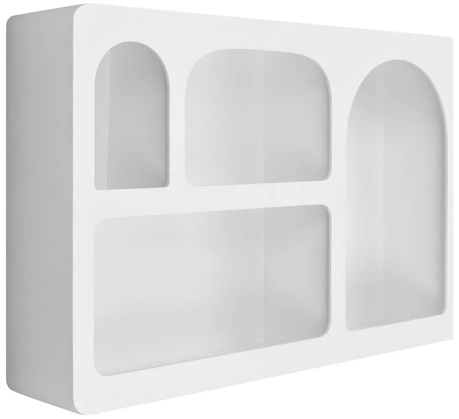 Scaffale con ripiani bianco 60 cm Bryne - House Nordic