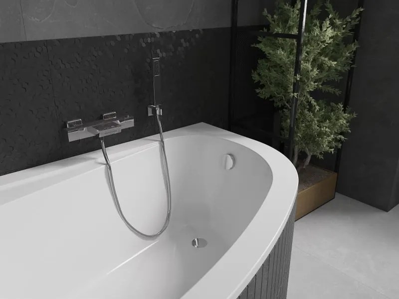 Mexen Westa vasca angolare sinistra 160 x 100 cm, bianca - 560116010001