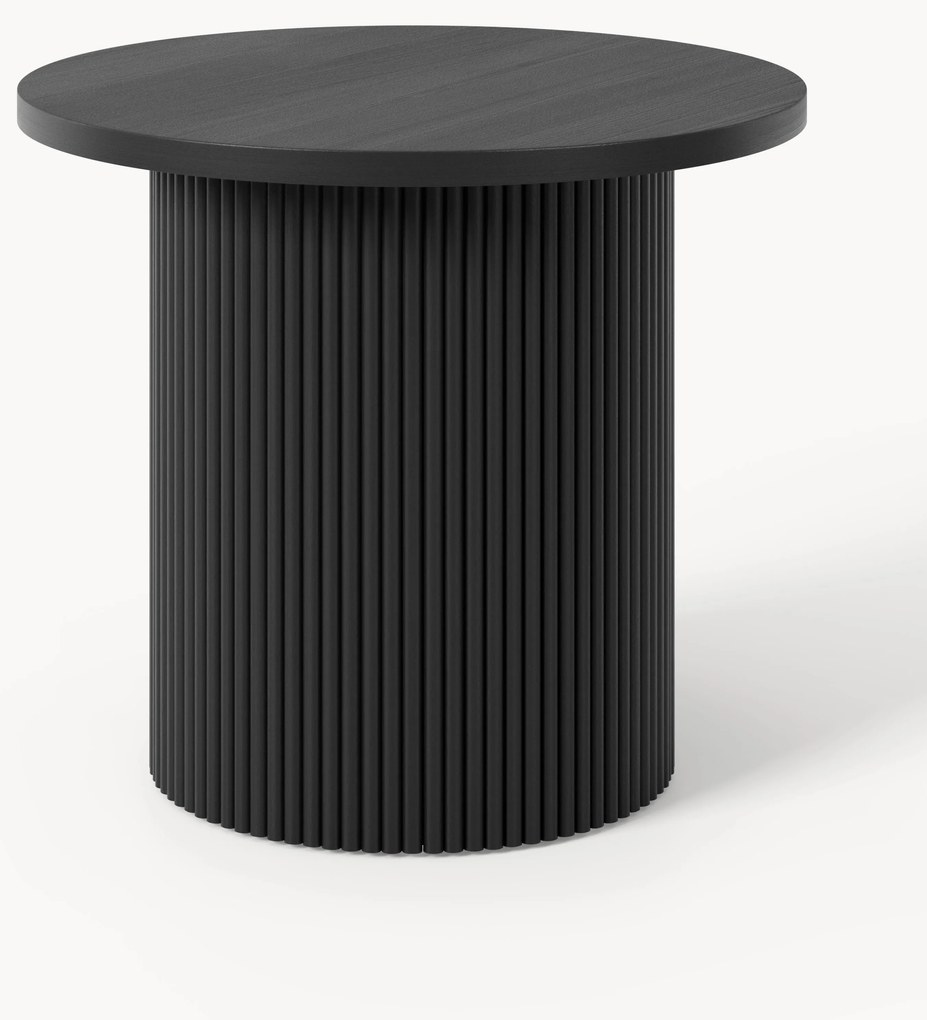 Tavolino rotondo in legno Nele