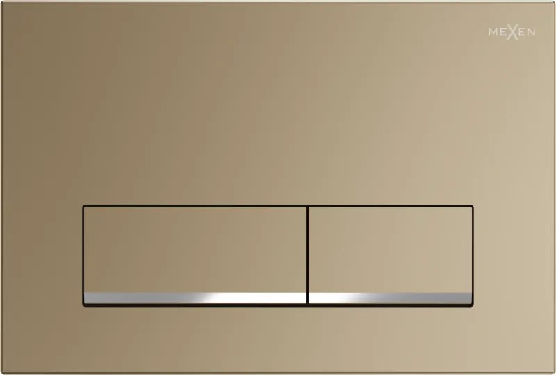 Mexen Fenix 12 pulsante di scarico, oro champagne - 601204