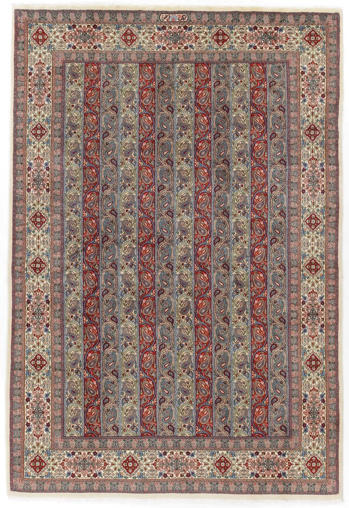 Moud Tappeto 200x300 (Iran) Annodato A Mano