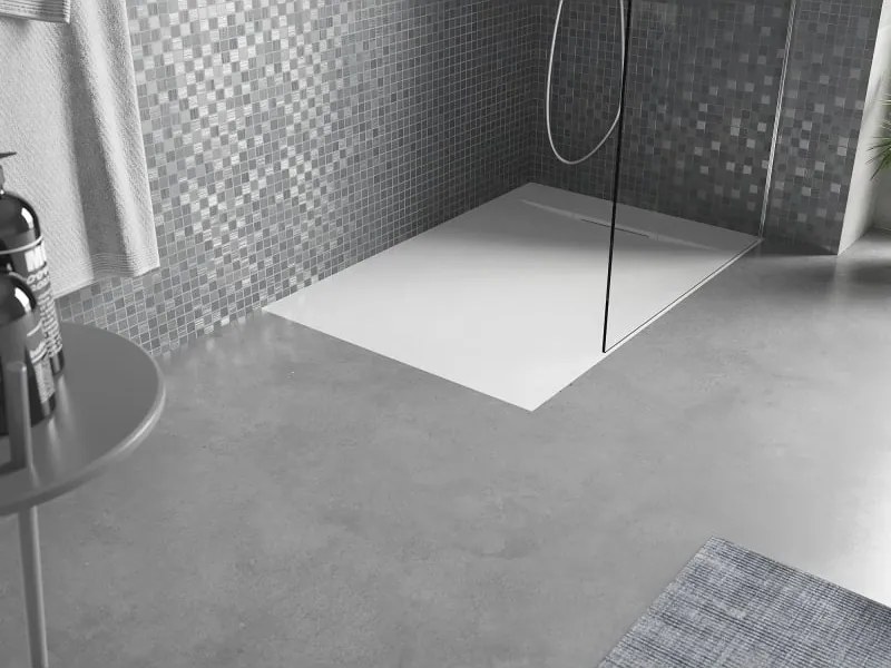 Mexen Otto piatto doccia rettangolare SMC 90 x 80 cm, bianco - 4N108090