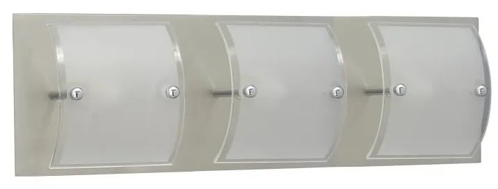 Prezent 2028 - Applique BRICK 3xG9/33W/230V cromo opaco