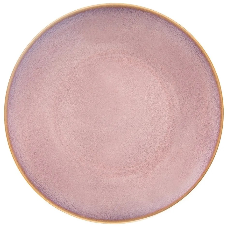 Piatto rosa in ceramica ø 27 cm Glaze – Orion