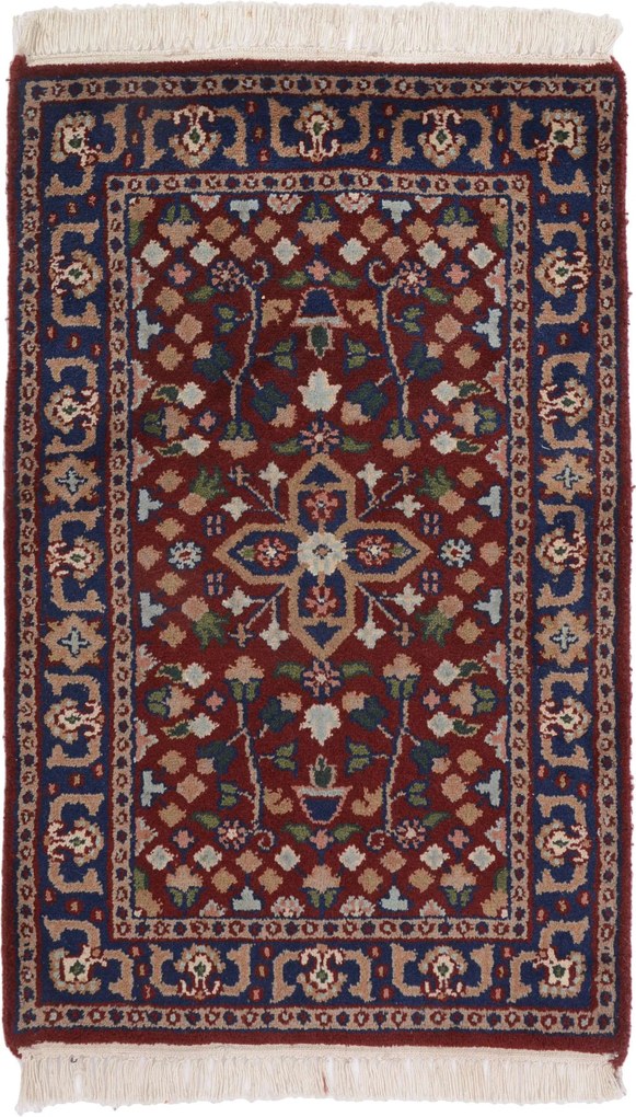 Persian Tappeto 90x60 (Indian) Annodato A Mano