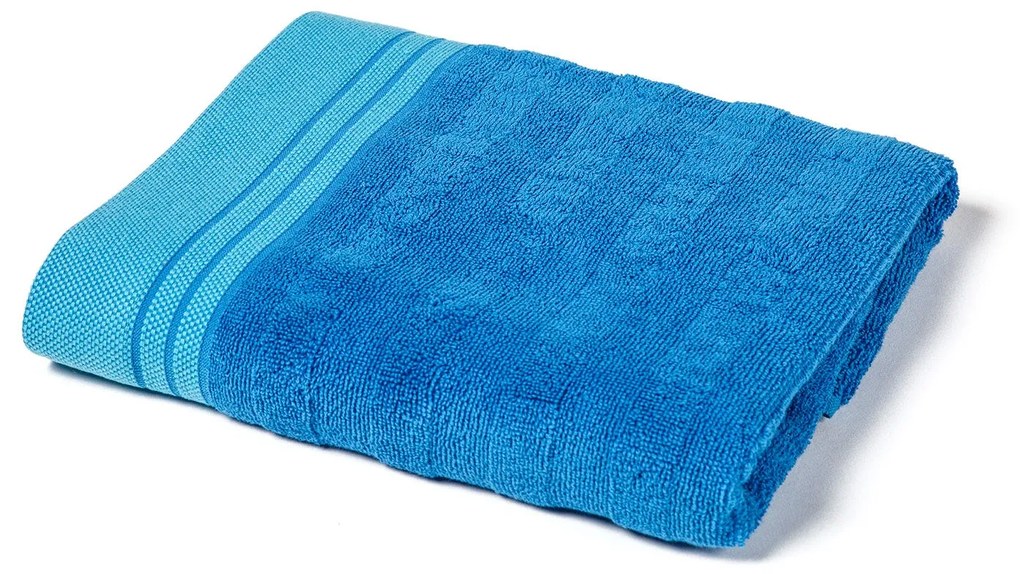 Telo Bagno Cotton Bluette in Cotone Caleffi