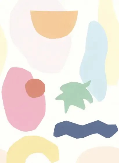 Eijffinger Carta da parati Shapes - 399124