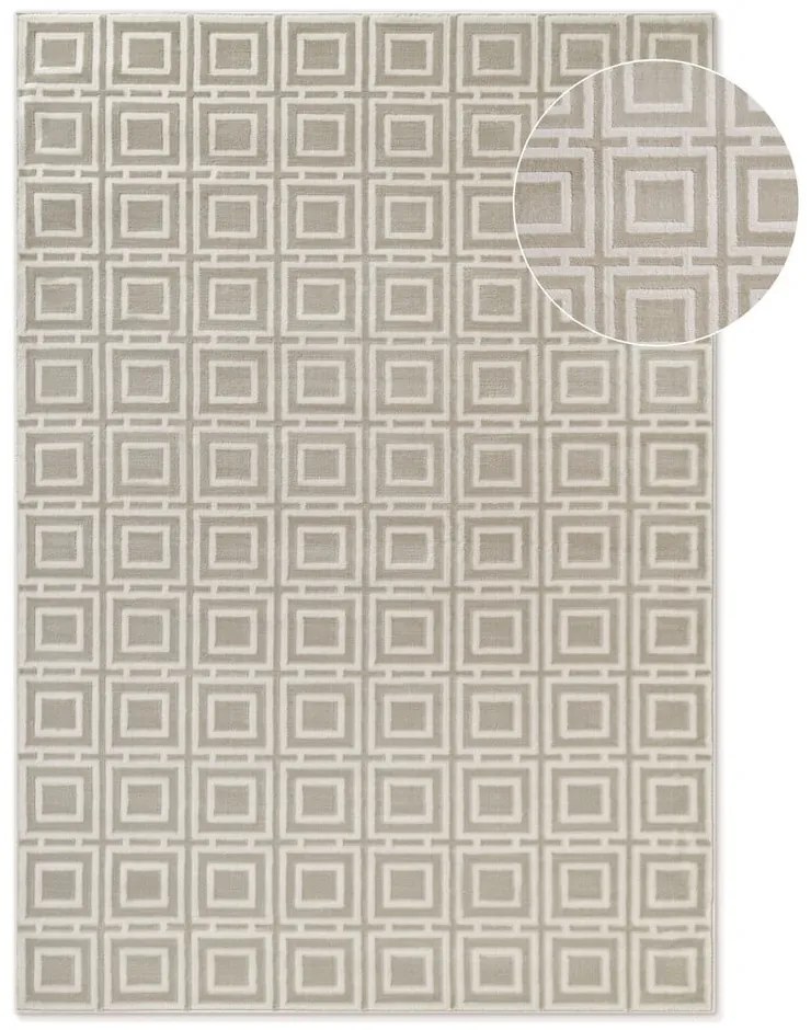 Tappeto color crema 160x235 cm Perles Howlite – Elle Decoration