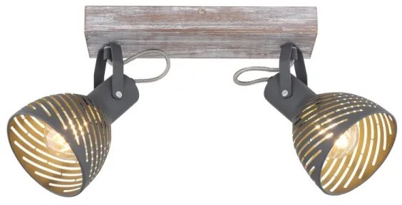 Globo 54661-2 - Faretto MORI 2xE27/40W/230V