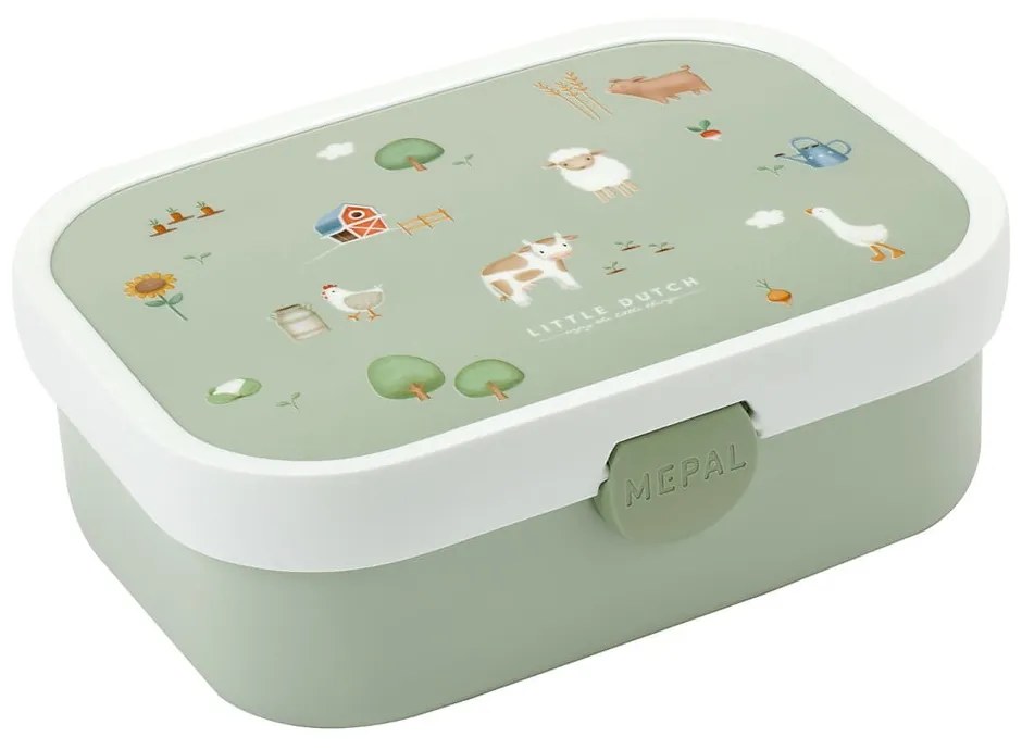 Scatola per la merenda dei bambini Little farm - Mepal