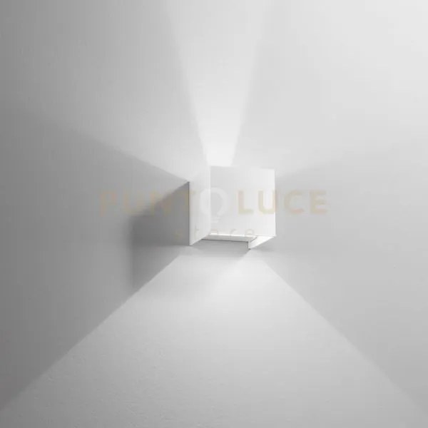 Applique biemissione led alfa bianca 10w 1200lm cct 3000k / 4000k i...