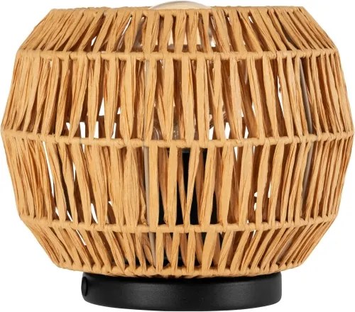 Eglo 44145 - Lampada da tavolo SHELDON 1xE27/40W/230V marrone