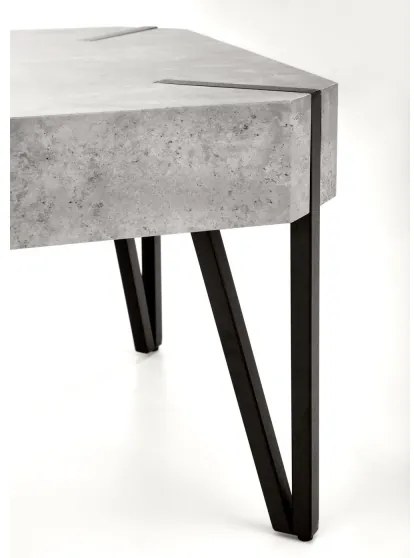 Tavolino EMILY 42x110 cm calcestruzzo