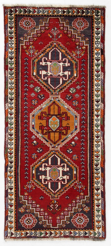 Gashghai Tappeto persiano 80x190 (Iran) Annodato A Mano