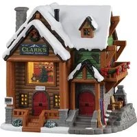 Clark's Snowcap Retreat Lemax decorazione Natale