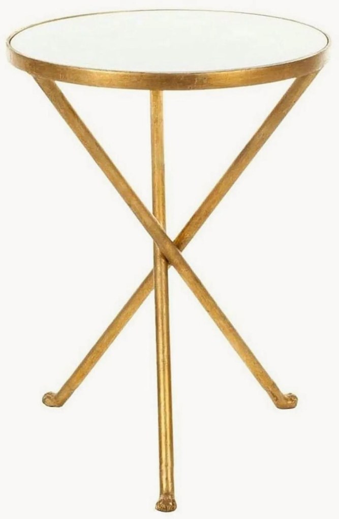 Tavolino rotondo in marmo Alina