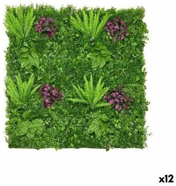 Kit per Giardino Verticale Felce Multicolore Plastica 100 x 7 x 100 cm (12 Unità)