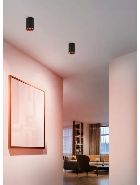 Eglo 901168 - LED RGBW Faretto dimmerabile CAROSSO-Z LED/4,9W/230V nero