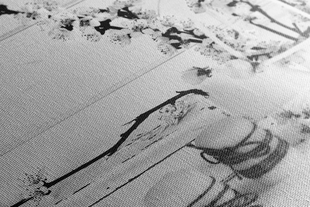 Quadro su tela – Natura morta rustica in bianco e nero