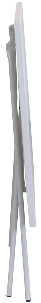 ROMANUS - tavolo da giardino quadrato pieghevole in ferro