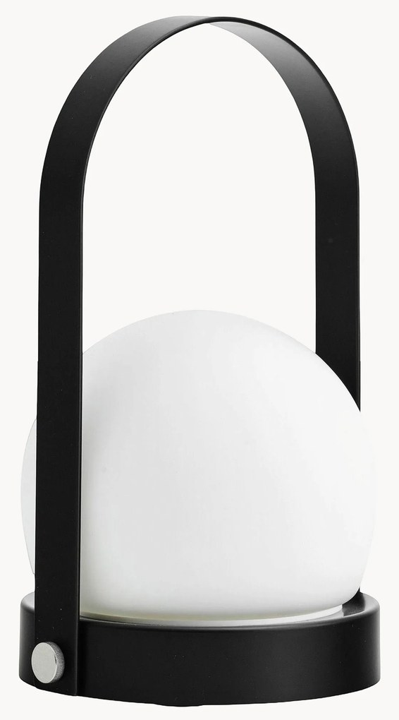 Lampada da tavolo piccola portatile Carrie, luce regolabile