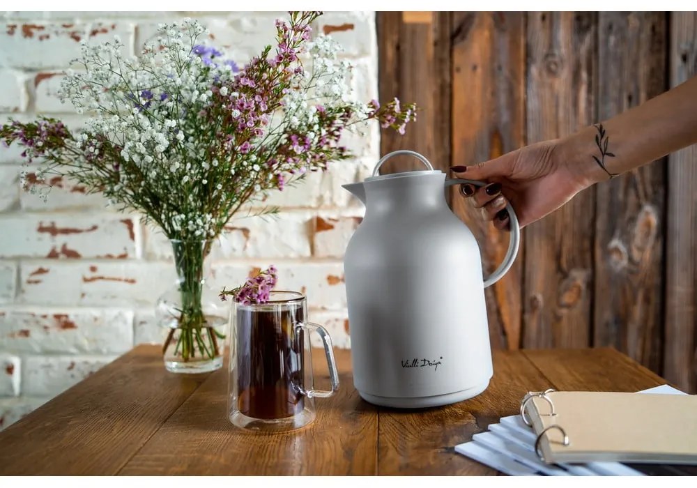 Thermos grigio, 1 l - Vialli Design