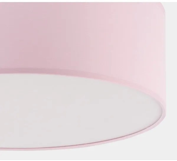 Plafoniera per bambini RONDO KIDS 4xE27/15W/230V rosa