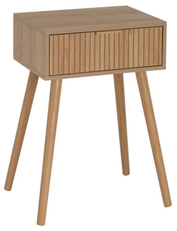 Comodino in colore naturale - Casa Selección