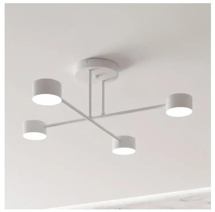 Lampadario a plafone HALO 4xGX53/10W/230V bianco