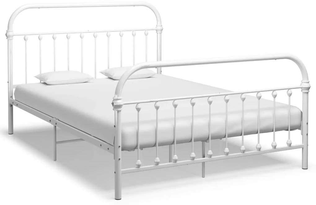 Giroletto Bianco İn Metallo 140x200 Cm /