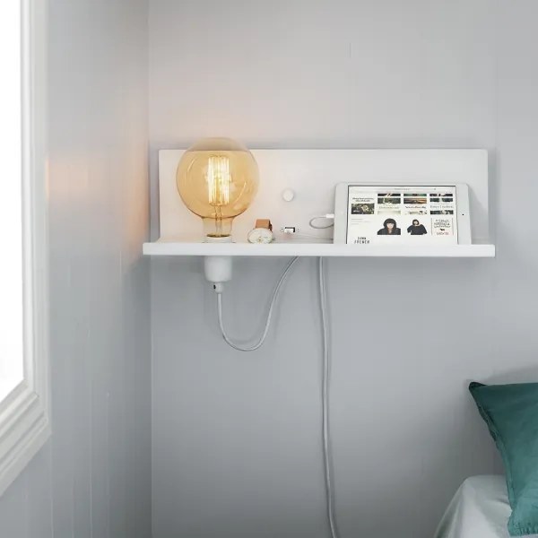 Markslöjd 106969 - Applique dimmerabile con USB MULTI 1xE27/60W/230V