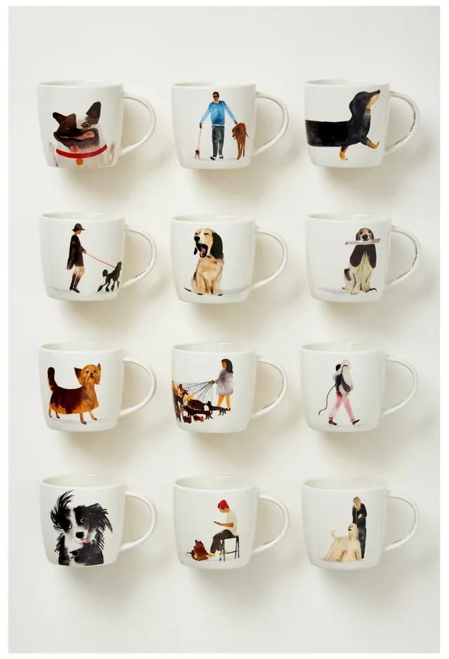 Tazza in porcellana bianca 400 ml Computer Cat - Maxwell & Williams