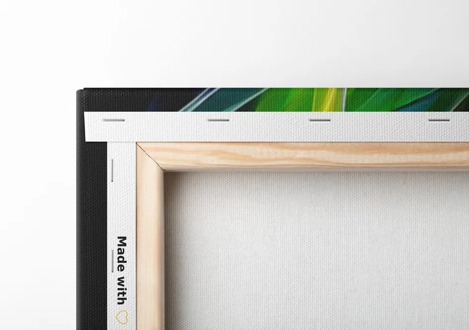 Quadro su tela – Caos colorato astratto