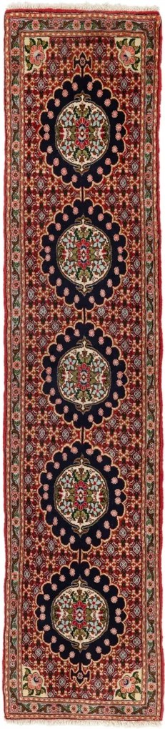 Senneh Tappeto 60x250 (Iran) Annodato A Mano