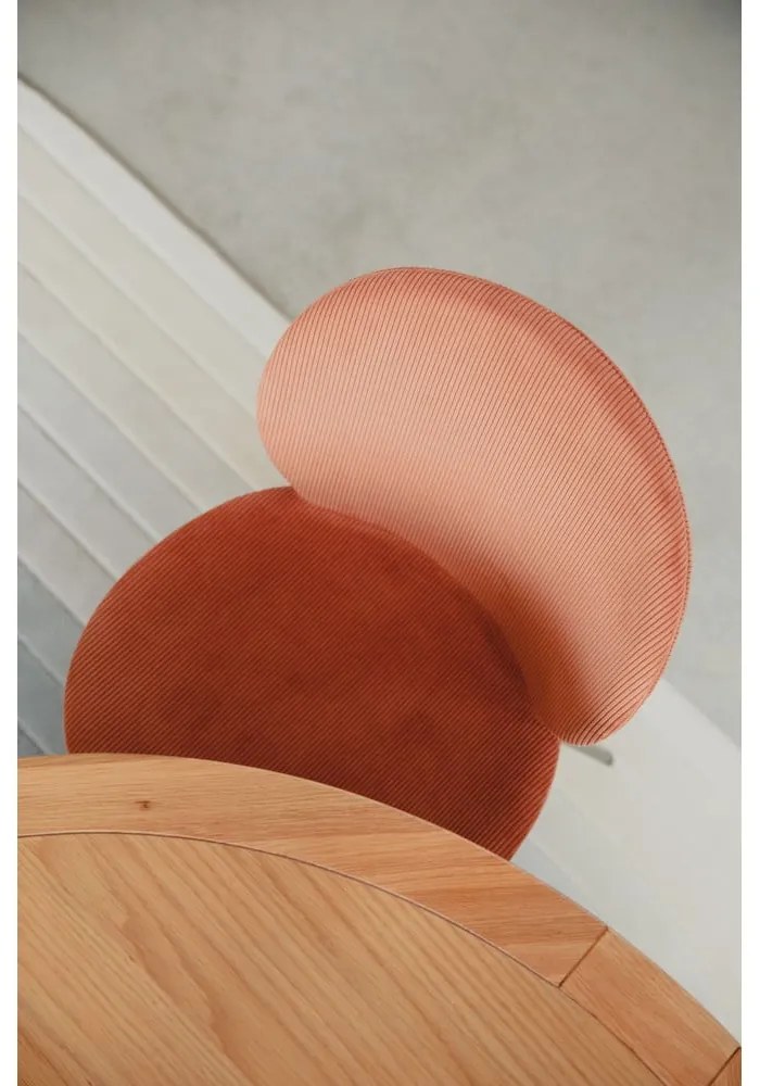 Sedie da pranzo in set di 2 pezzi in color mattone Bonnet - Zuiver