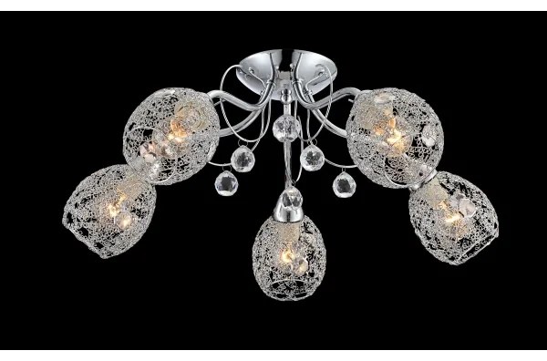 Globo 56689-5 - Lampadario a plafone KORDULA 5xE14/40W/230V