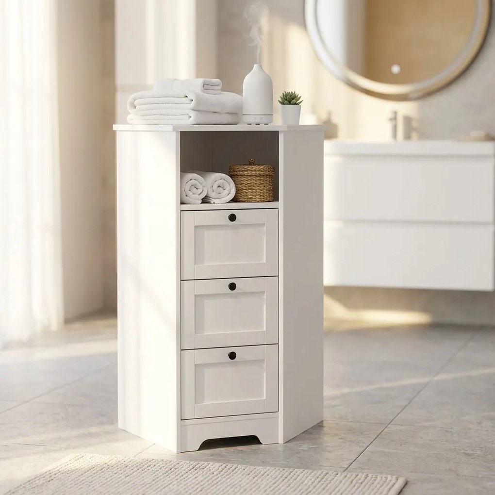 DEXOR - mobiletto tre cassetti un vano