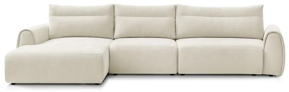 Divano angolare beige Aden – Bobochic Paris